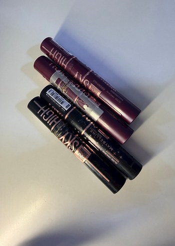 Bordo ve Siyah Maskara Seti - Görsel 2