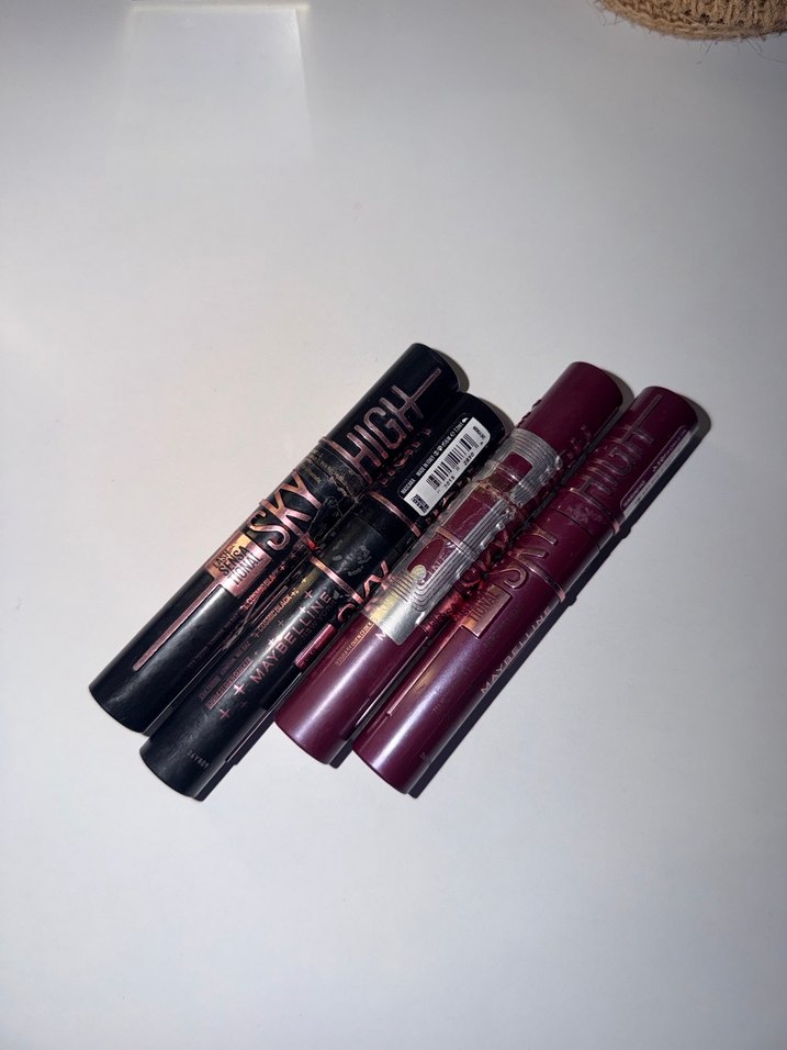 Bordo ve Siyah Maskara Seti - Görsel 4