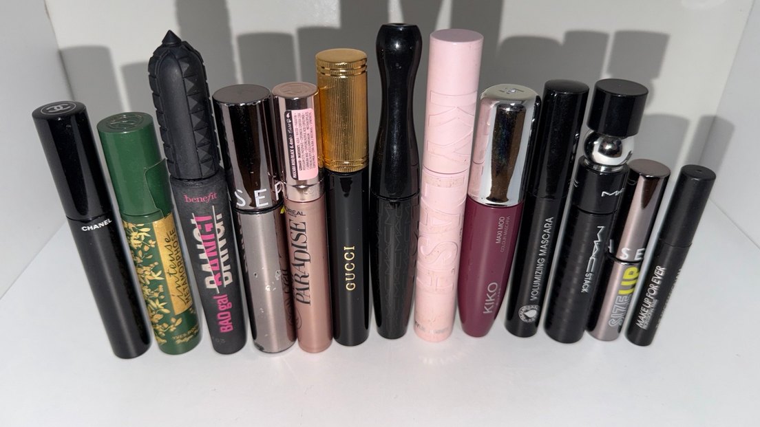 Koyu renkli pembe maskara - Görsel 2