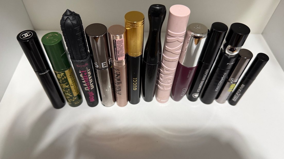 Koyu renkli pembe maskara - Görsel 3