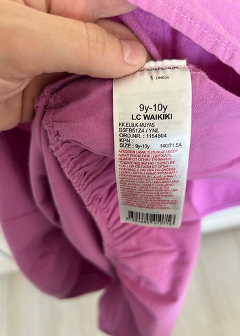 10 Yaş Beden Lcwaikiki elbise