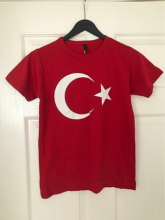 Türk bayraklı tişört çocuk
