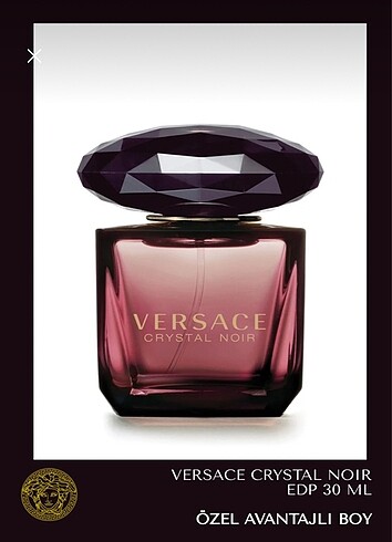 Versace crystal noir edp parfüm 30ml