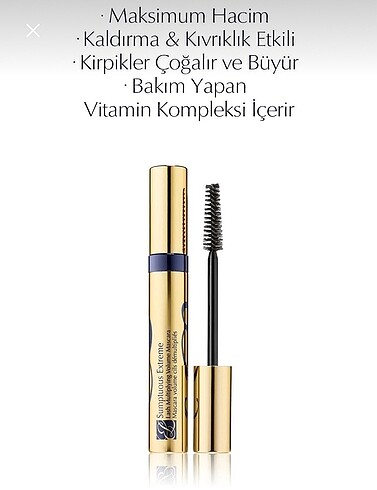 Estee lauder sumptuous extreme maskara tam boy