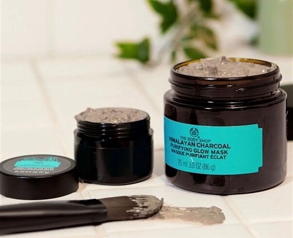  Beden The body shop Himalayan kömür maskesi büyük boy