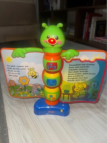 Fisher Price Eğitici masalcı tırtıl
