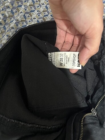 28 Beden siyah kot jean