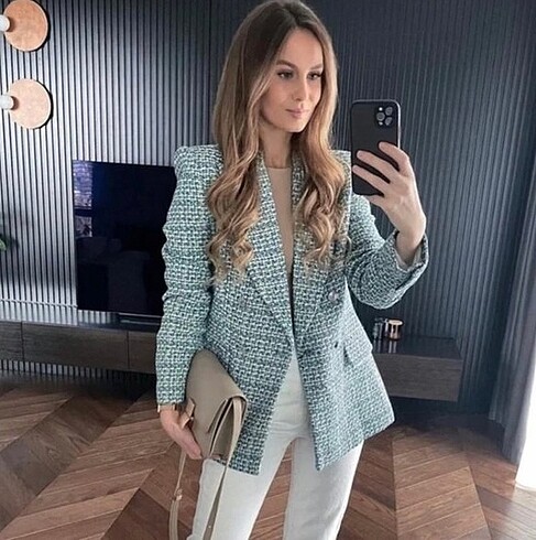Orjinal Zara Blazer Ceket