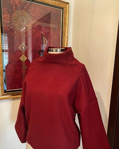Bordo kaşe bluz