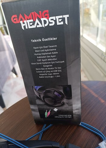 Piranha Mavi Kulaklık ve Taşınabilir Hoparlör Seti - Görsel 2