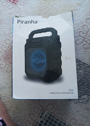 Piranha Mavi Kulaklık ve Taşınabilir Hoparlör Seti - Görsel 4