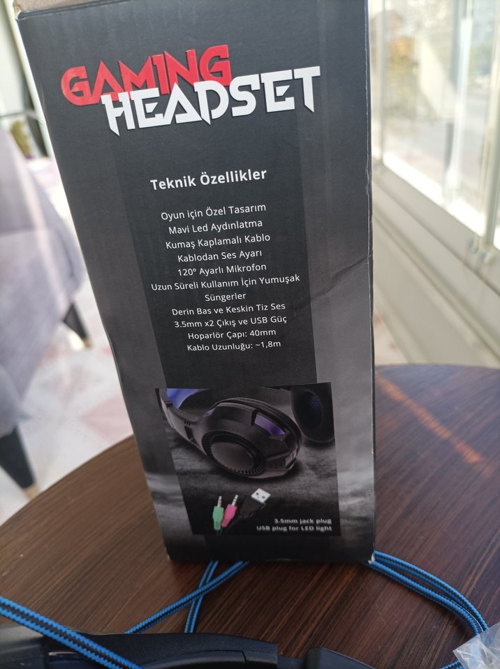 Piranha Mavi Kulaklık ve Taşınabilir Hoparlör Seti - Görsel 2