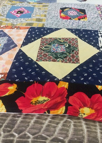 Renkli Desenli Çok Renkli Battaniye - Görsel 3