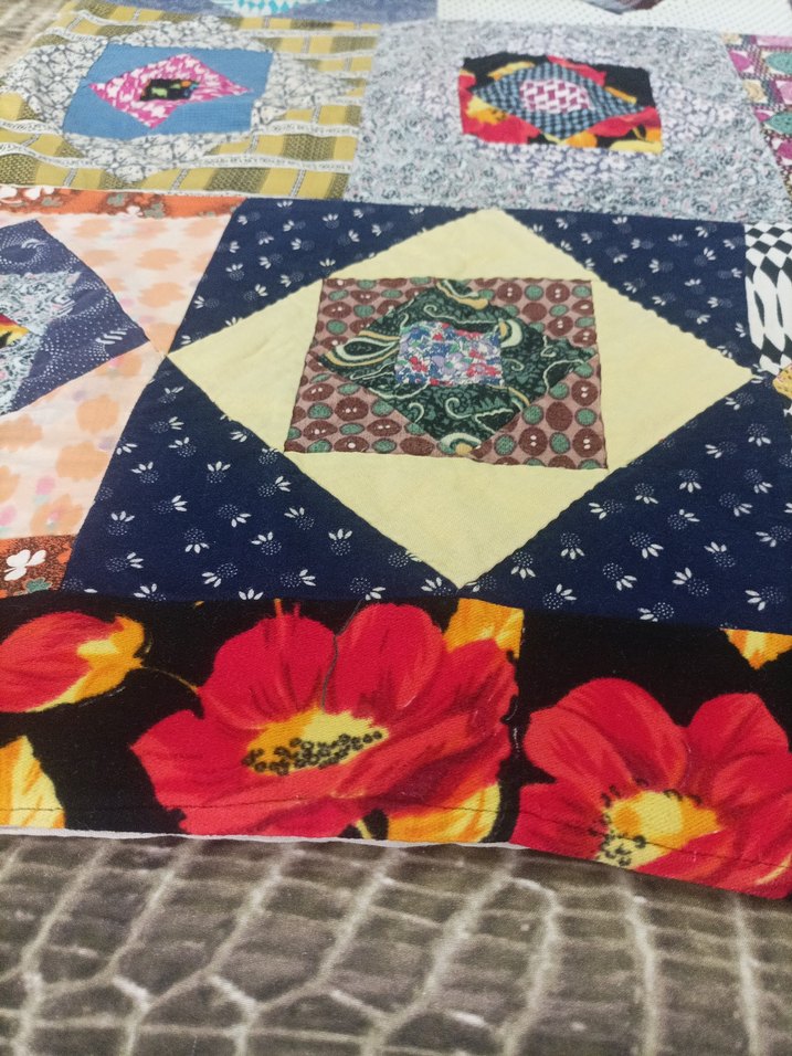 Renkli Desenli Çok Renkli Battaniye - Görsel 3