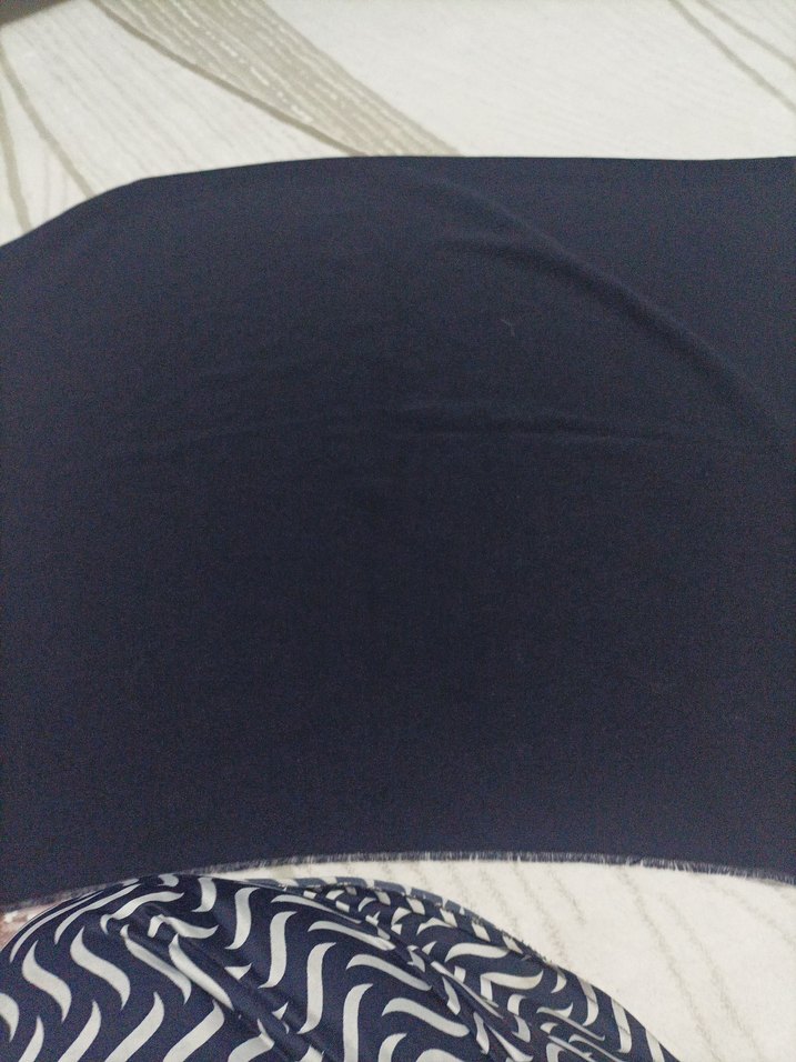 Lacivert kumaş etek pantolon olur - Görsel 2