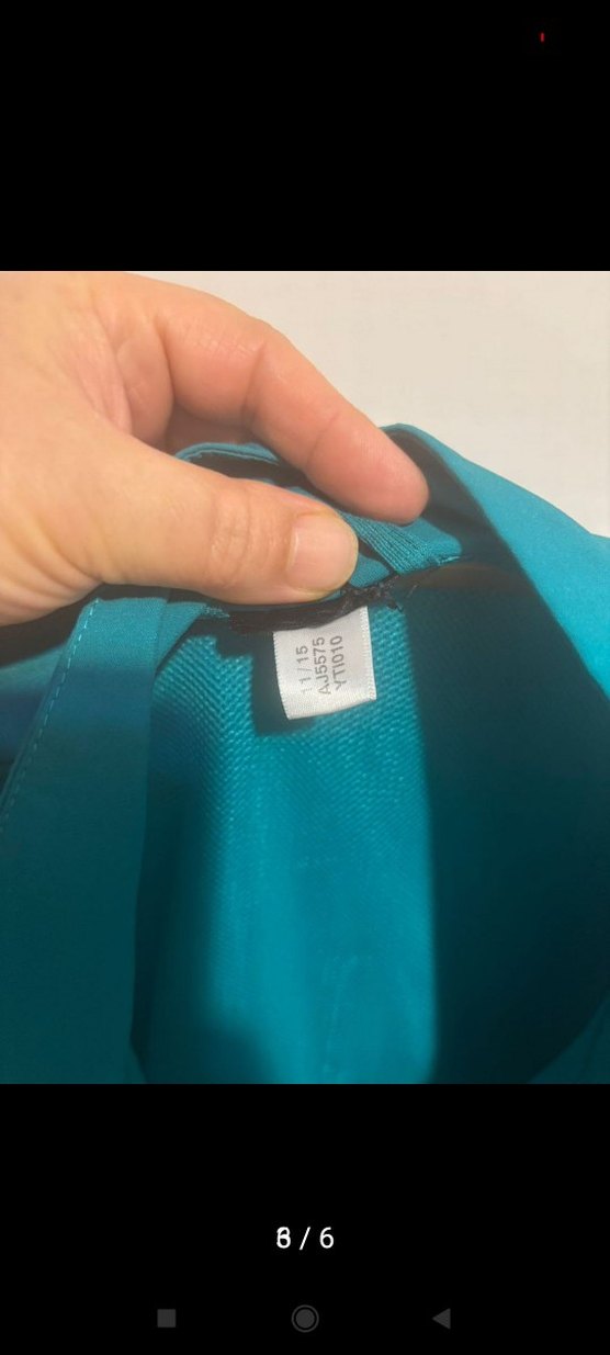 Adidas orjınal Erkek Turkuaz Fermuarlı Spor Rüzgarlık - Görsel 5