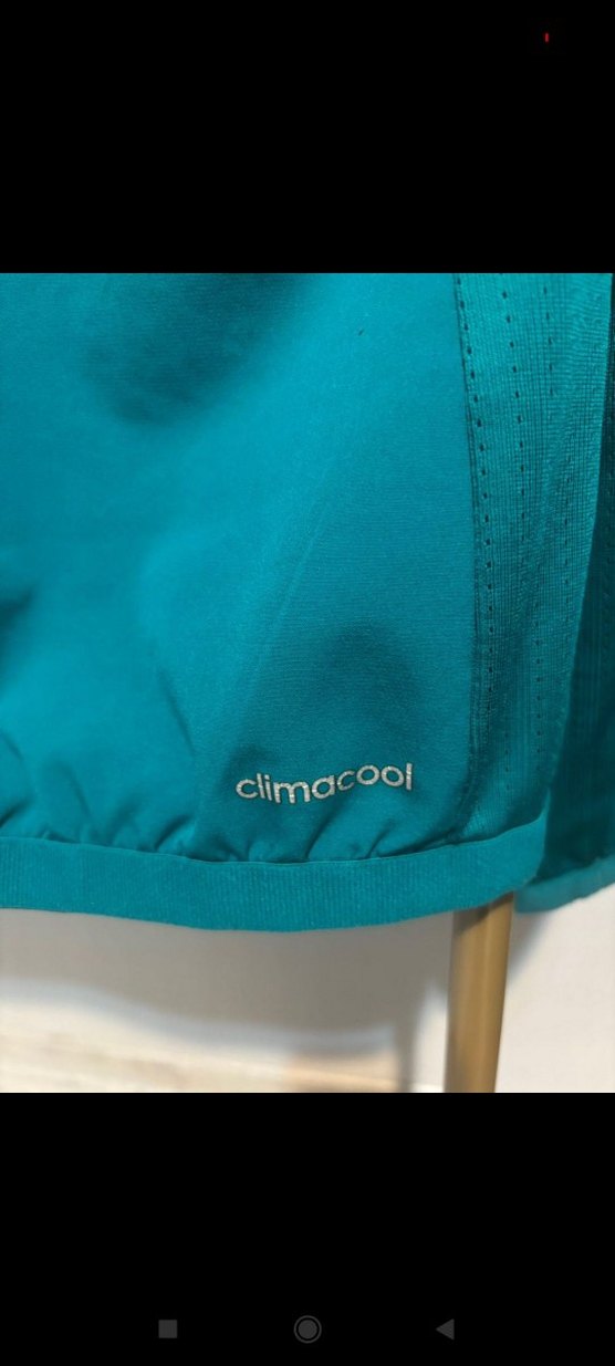 Adidas orjınal Erkek Turkuaz Fermuarlı Spor Rüzgarlık - Görsel 3