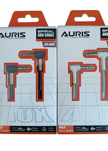 3.5 mm Aux Ses Kablosu Erkek