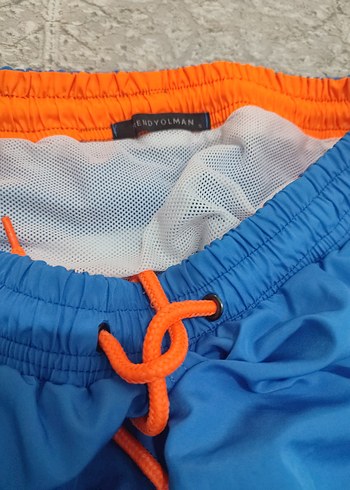 Mavi Erkek Mini Şort - Görsel 6