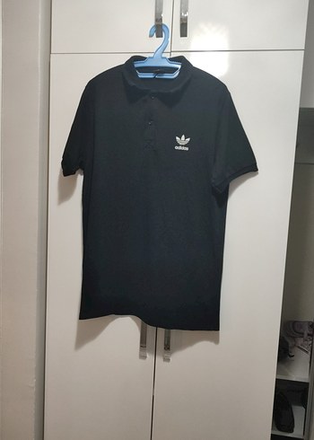 Adidas Erkek Siyah Kısa Kollu Polo Tişört