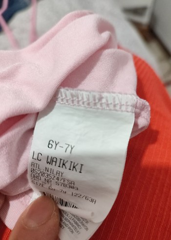 Kız Çocuk Pembe Düğmeli Kısa Kollu Gömlek - Görsel 7