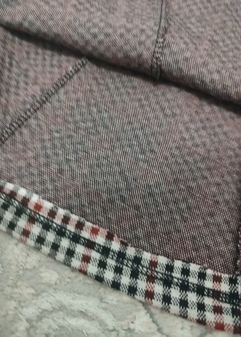 5 Yaş Beden çeşitli Renk i Ekose Desenli Gri Mini Etek