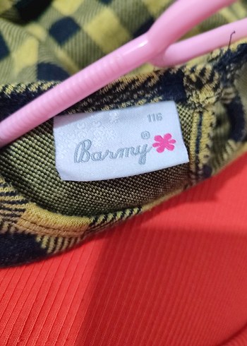 Sarı Uzun Kollu Kız Çocuk Elbise - Görsel 6