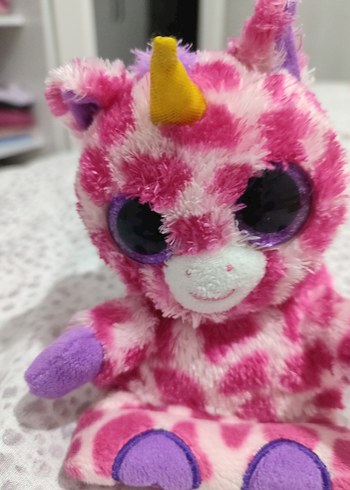Pembe Renkli Peluş Unicorn Oyuncak - Görsel 10