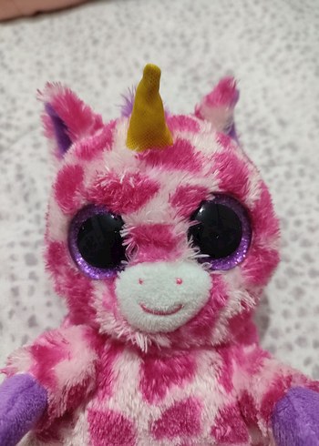Pembe Renkli Peluş Unicorn Oyuncak - Görsel 8