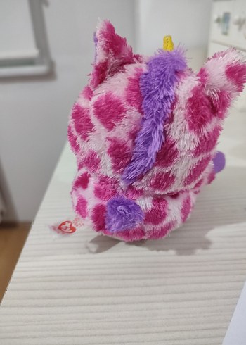 Pembe Renkli Peluş Unicorn Oyuncak - Görsel 5