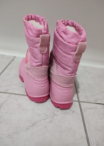 Kız Çocuk Pembe Lastik Bot - Görsel 6