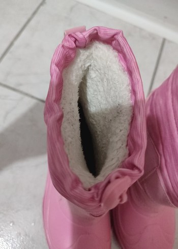 Kız Çocuk Pembe Lastik Bot - Görsel 7
