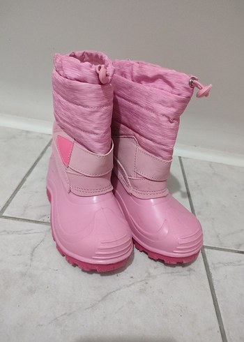Kız Çocuk Pembe Lastik Bot - Görsel 8