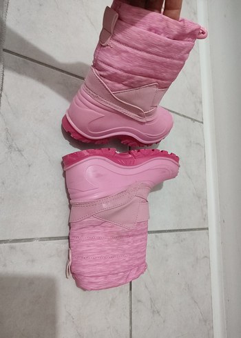 Kız Çocuk Pembe Lastik Bot - Görsel 4