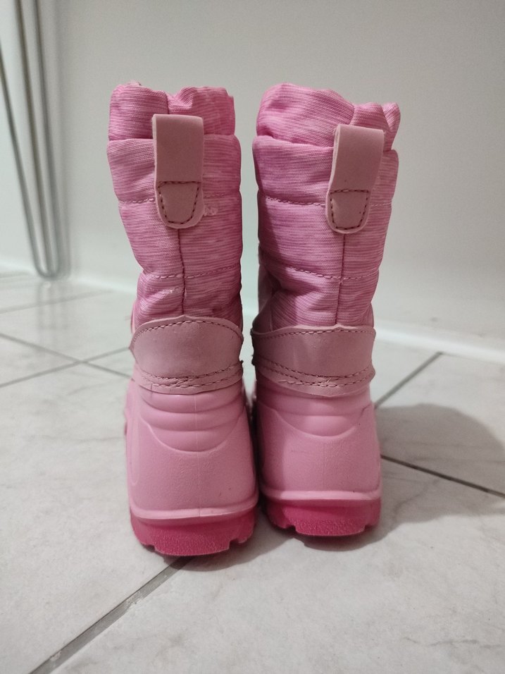Kız Çocuk Pembe Lastik Bot - Görsel 3