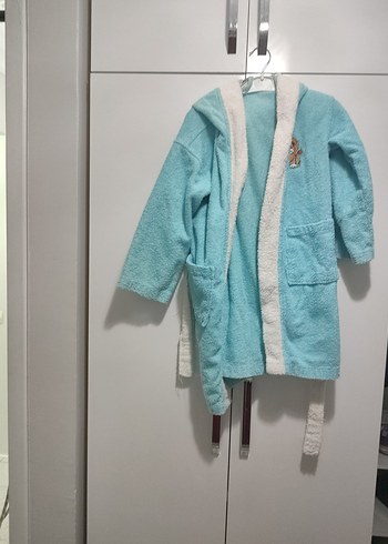 Erkek Çocuk Mavi Batik Sabahlık - Görsel 9