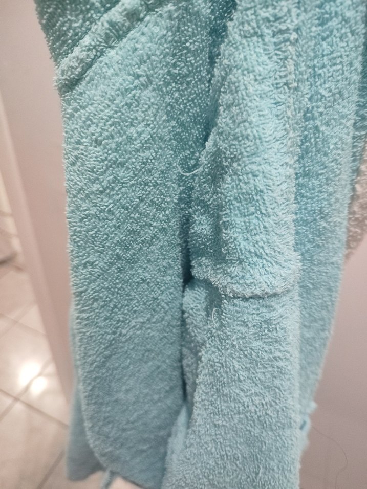 Erkek Çocuk Mavi Batik Sabahlık - Görsel 5