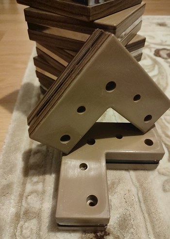 Bej Telefon Tutucu Köşe Aparatı - Görsel 3