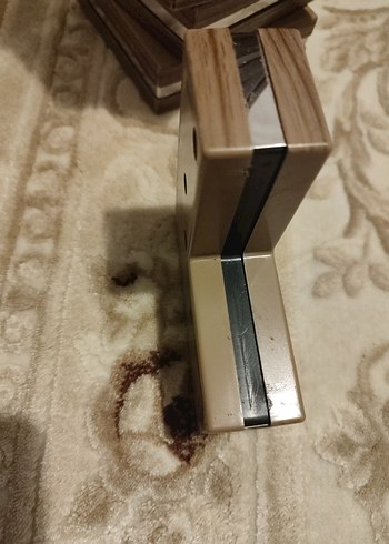 Bej Telefon Tutucu Köşe Aparatı - Görsel 4