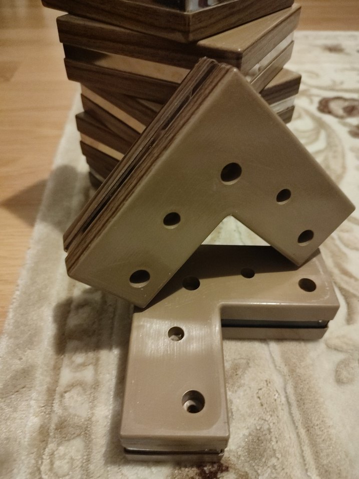 Bej Telefon Tutucu Köşe Aparatı - Görsel 3