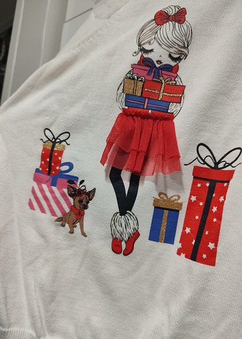 kız çocuk kazak - Görsel 4