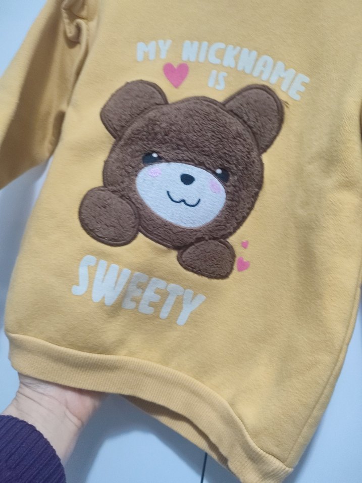 kuz çocuk sweatshirt - Görsel 2