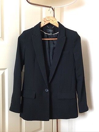 Mango Suit Kadın Siyah Blazer Ceket