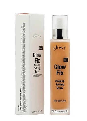 GLowy Glow Fix Işıltılı Makyaj Sabitleme Spreyi