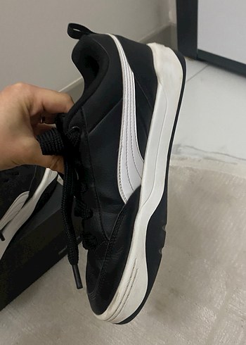 Puma Siyah Beyaz Erkek Spor Ayakkabı - Görsel 5