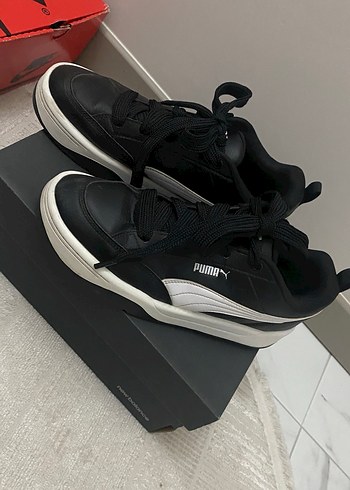 Puma Siyah Beyaz Erkek Spor Ayakkabı - Görsel 2