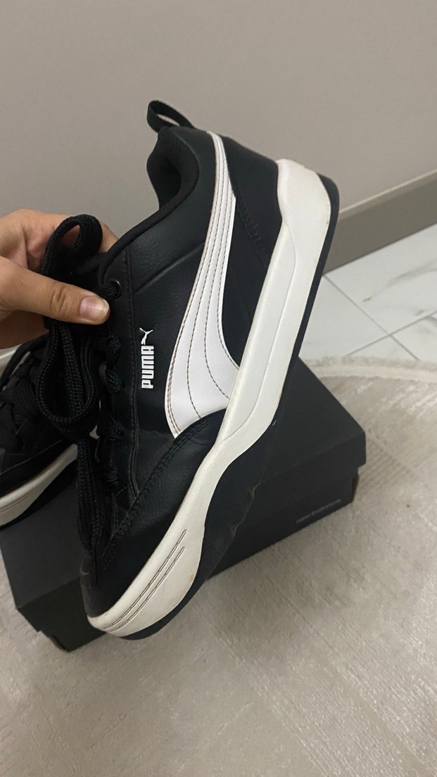 Puma Siyah Beyaz Erkek Spor Ayakkabı - Görsel 3