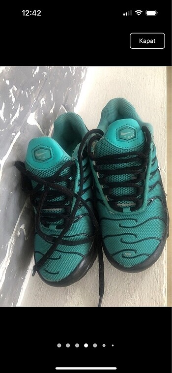 36 Beden turkuaz Renk Nike air Max tn