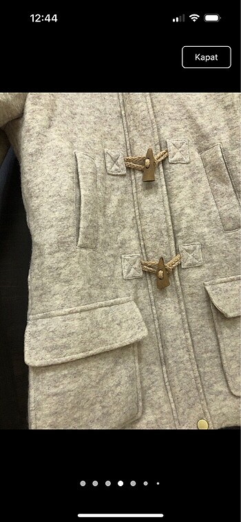 m Beden camel Renk Zara mont