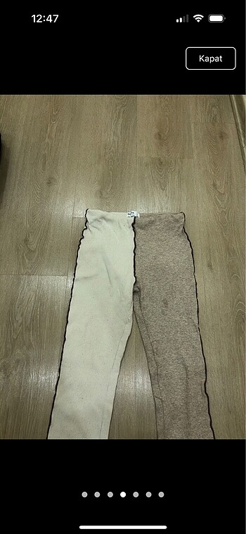 s Beden camel Renk Bershka tayt